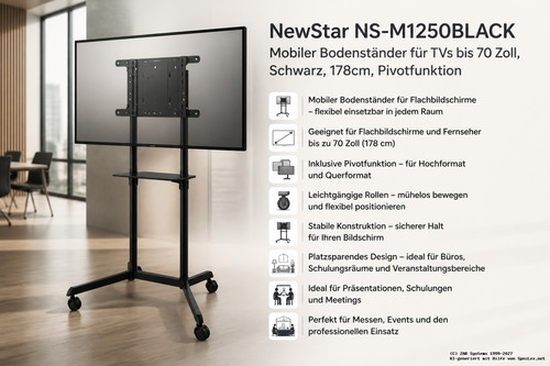 Neomounts m1250black - neomounts, ns-m1250black